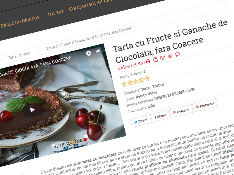 Reteta-Video.ro! Săru’mâna pentru masă!