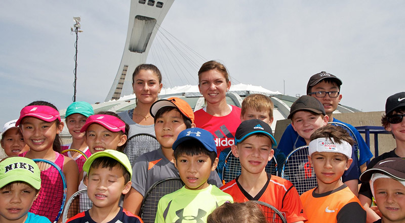 Simona Halep la Mini Coupe Rogers 